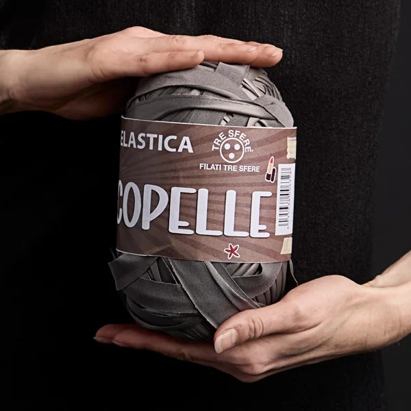 FETTUCCIA ELASTICA WAOO ECOPELLE tre sfere - Calore di lana www.caloredilana.com
